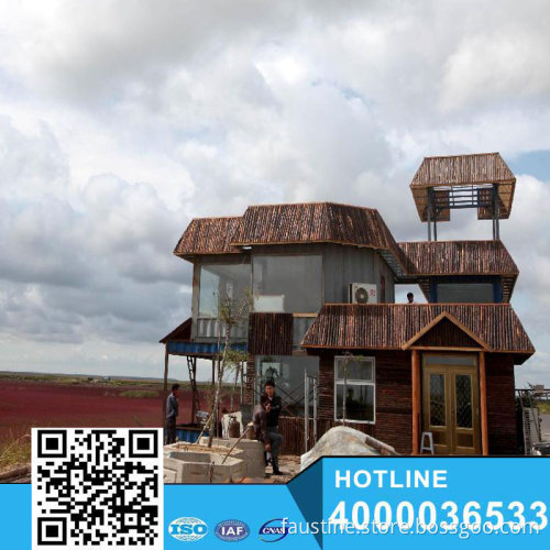 Low Cost Prefabricated Villa Light Steel Frame Precast Housing